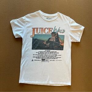 White Juice WRLD graphic tee - Movie Star